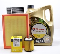 фото thumb №1, Фильтры масло total 0w30 peugeot rifter 1.5 bluehdi