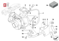 фото thumb №12, Болт коллектор / турбонагнетателя bmw e34 e36 e46