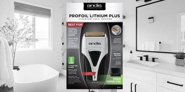 ПРОФЕССИОНАЛЬНАЯ БРИТВА ДЛЯ БОРОДЫ И ВОЛОС ANDIS TS-2 PROFOIL - ДИСТРИБУЦИЯ ПЛ