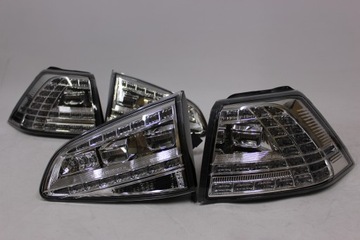 фото thumb №11, Лампы света зад задние vw golf vii 7 13-19 gti динамичный led хром новое
