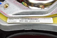 фото thumb №8, Подушка безпеки подушка повітряна водія 8d0880201h audi a6 c5 97-01