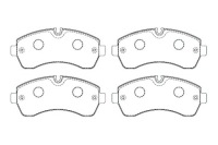 Breck гальмівні колодки гальмівні mercedes перед sprinter 06- Ціна, фото thumb