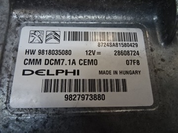 фото thumb №11, Citroen ds7 2.0 bluehdi автомат компьютер набор стартовый 2 ключи