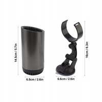 фото thumb №9, Обігрівач автомобільна радіатор тепловентилятор 12v