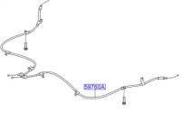 фото thumb №1, Ліва трос гальма ручного hyundai ix35 2013-15
