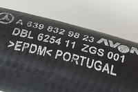 фото thumb №7, Труба охлаждение mercedes-benz viano w639 a6398329823 2.2l дизель 2009