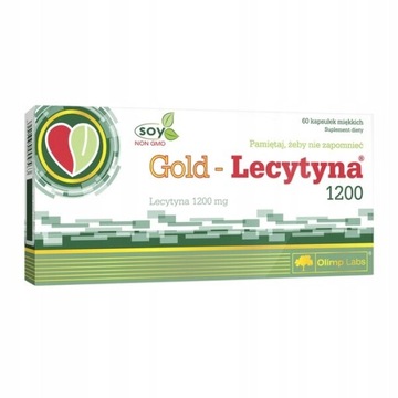 OLIMP GOLD ЛЕЦИТИН 60 капсул 1200 мг ЛУЧШАЯ ПАМЯТЬ