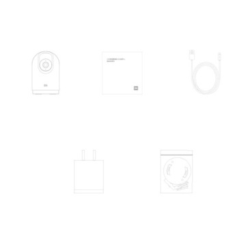 XIAOMI KAMERA 2K 360° PRO WIFI 1296P DOM BLUETOOTH
