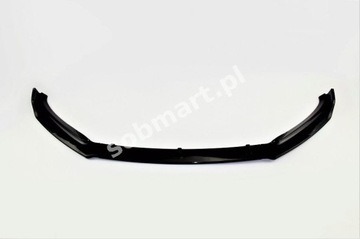 фото thumb №12, Накладка бампера передньої do vw passat b8 2014+ чорний лак тюнінг
