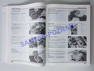 Honda CB 250 (1992-2003) заводская круглосуточная инструкция по ремонту