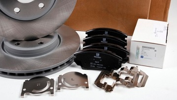 ПЕРЕДНИЕ ДИСКИ, КОЛОДКИ OPEL INSIGNIA 321mm OE GM SET