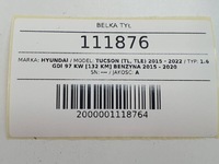 фото thumb №11, Балка зад тележка подвешивание hyundai tucson ii iii 2wd gdi