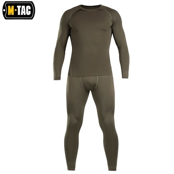 BIELIZNA TERMOAKTYWNA TERMICZNA THERMOLINE KOMPLET M-TAC OLIVE XL
