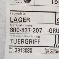 фото thumb №6, Oem audi q5 8r кронштейн дверь передних левый 8r0837207