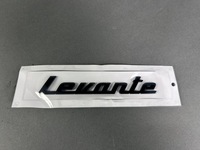 фото thumb №1, Logo эмблема надпись maserati levante чёрные