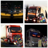 фото thumb №7, Лампа автомобільна do автомобіля ремінь led diabelskie очі 70x143mm вантажівка tir