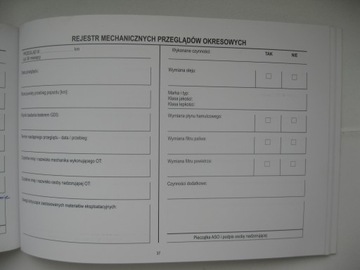 KIA książka serwisowa PL 2010/2011 rok oryginalna