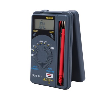 XB866 Карманный мультиметр с цифровым дисплеем