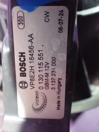 фото thumb №4, Fiesta mk7 17-21 вентилятор обдув vp8e2h18456aa