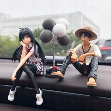 Dekoracja samochodu lalki anime