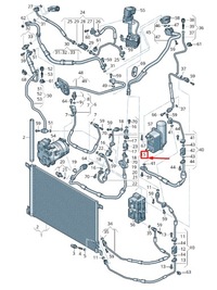 фото thumb №1, Audi q7 4m a/c хладагент line 4m0816743cg