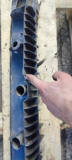 фото thumb №10, Балка підсилювач бампера задня renault kangoo i 7700304879