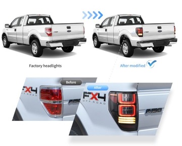 фото thumb №12, Лампы зад kpl vland led neon диоды динамичный ford f150 f-150 xii mk 12 08-