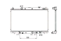 фото thumb №2, Радиатор honda stream 01- nrf