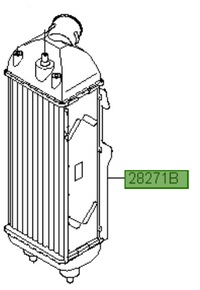 фото thumb №1, Радіатор інтеркулер hyundai ix35 kia sportage 2.0 дизель