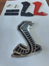 фото thumb №1, Ford mustang gt500 cobra kobra эмблема логотип значок решётка решётка