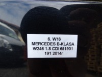 Кришка багажника задній задня багажника з скло mercedes b klasa w246 11-18r лак 191 Київ, фото thumb