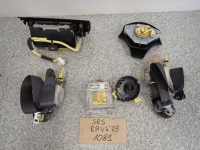 Toyota rav 4 03-05 подушки безопасности воздушные srs набор Недорого, фото thumb
