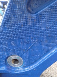 фото thumb №7, Балка передняя подвешивание рама перед зона смятия mercedes actros mp4