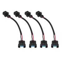 фото thumb №5, 4 штуки. инжектор топлива жгут конверсии заменитель obd1 do obd2 для acura