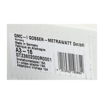 Adapter pomiarowy Gossen Metrawatt A3-16