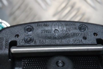 фото thumb №5, Ремни зад mercedes gle w167 чёрные a1678605602 a1678605602