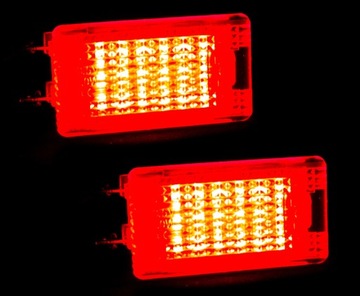 фото thumb №10, Led лампочки w дверь mercedes w210 vito красный