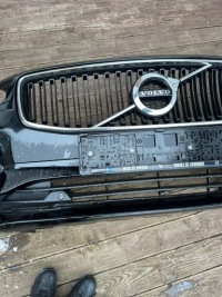 фото thumb №13, Volvo v90 ii s90 ii бампер передній перед омивачі 6 pdc колір 019-26