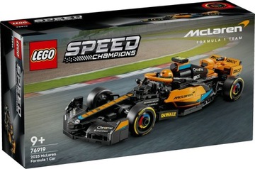 Гоночный автомобиль Формулы 1 LEGO Speed ​​Champions McLaren 2023, версия 76919