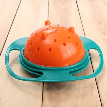 СЕРЕБРЯНАЯ ЧАШКА BABY BOWL для малышей в форме НЛО