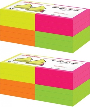 Блокнот с наклейками NEON 1200 шт х 2
