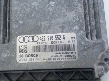 фото thumb №6, Audi a8 s8 d3 5.2 v10 компьютер двигателя 4e0910552g