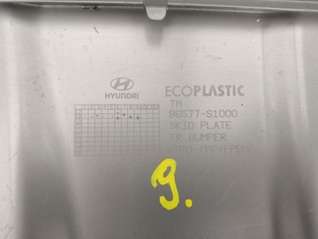 фото thumb №7, Hyundai santa fe iv 4 2019- накладка планка бампера перед 86577-s1000 ÷