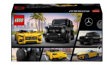 LEGO BLOCKS CAR MERCEDES AMG 63 НАБОР БЛОКОВ LEGO RACING CAR 808 EL.