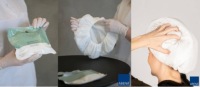 Шапочка для безводного мытья волос с микроволновым кондиционером ABENA.