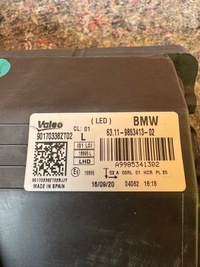 фото thumb №12, Bmw i3 i01 lci lift full led лампа передня ліва перед лівий 9853413-02