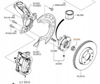 фото thumb №2, Оригінальна гайка ступиця prz. mazda cx-3