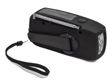 АВАРИЙНЫЙ ФОНАРЬ CRANK RADIO SOLAR POWERBANK