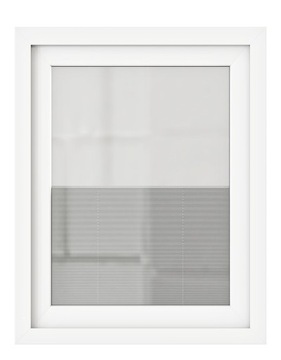TERMO серебристая PLISA LUX рулонная штора плиссе 112x150см