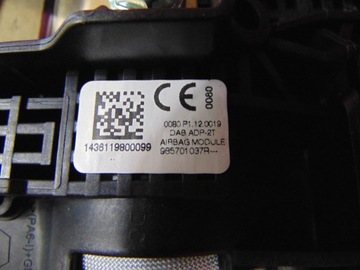 фото thumb №8, Renault zoe подушки подушка безпеки панель консоль капот